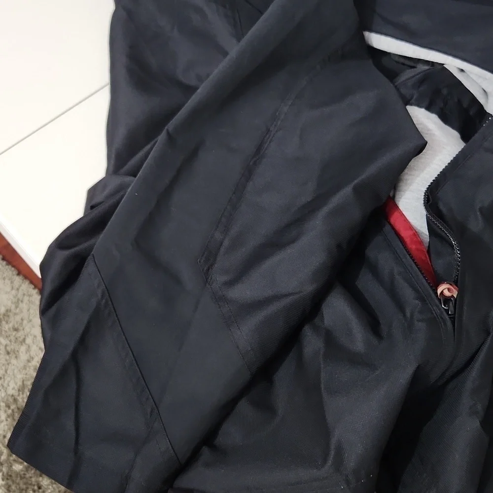 Reebok Windbreaker Jacket Size L Black